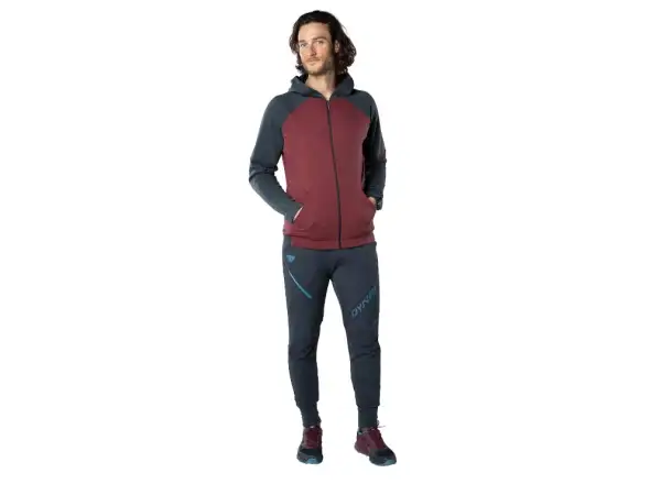 Dynafit 24/7 Polartec męska bluza z kapturem Burgundy