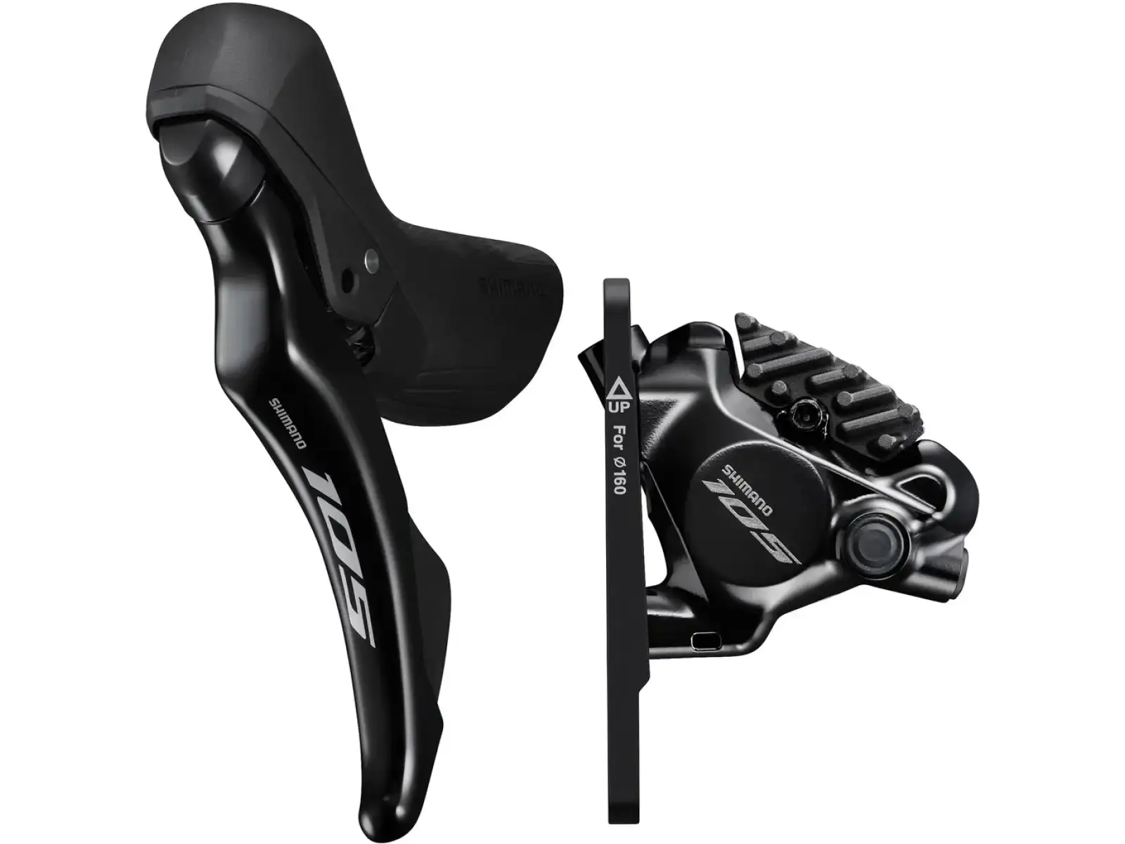 Shimano 105 BR-R7170/ST-R7120 2 rz. dźwignia zmiany biegów i hamulcowa oraz zacisk FM przedni