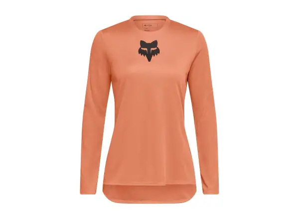 Fox Ranger Fox Head damska koszulka z długim rękawem Coral