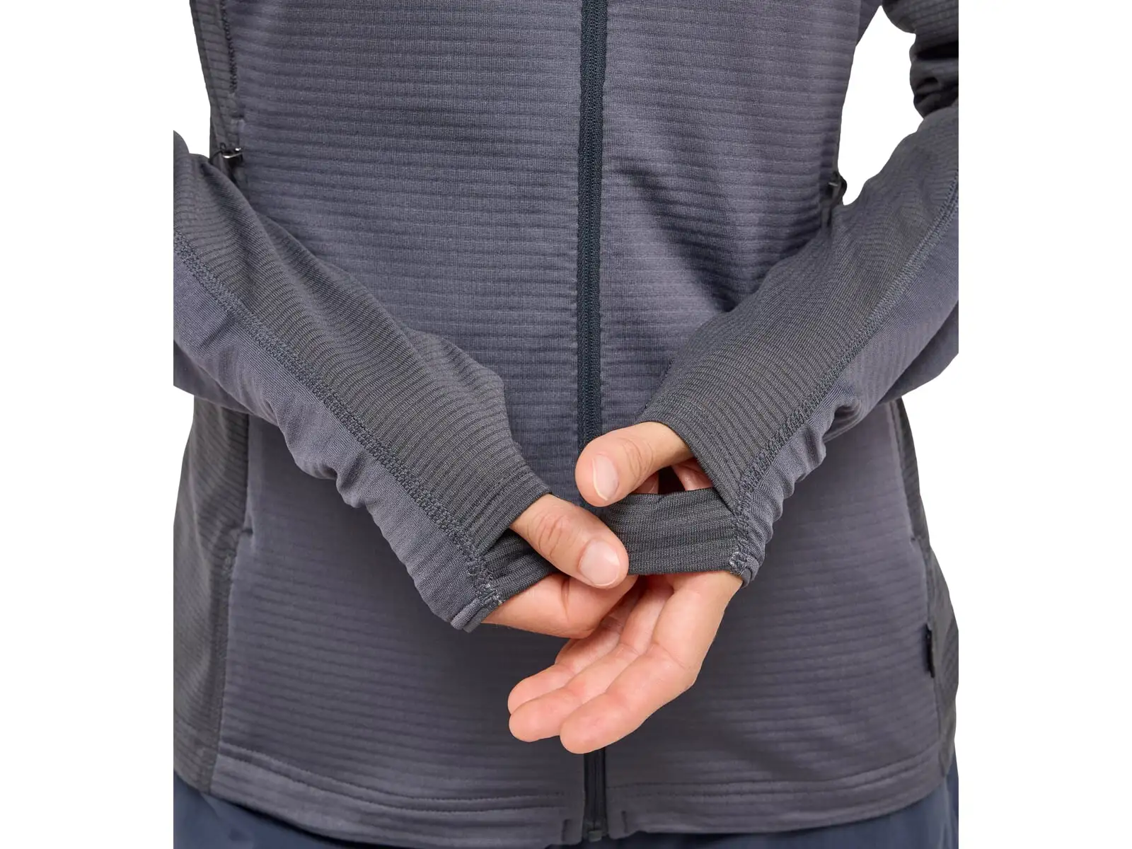 Haglöfs L.I.M Mid Multi Hood damska bluza z kapturem ciemnoszara