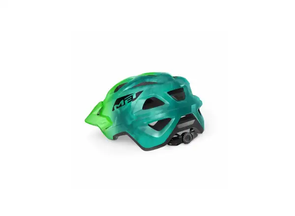 MET Eldar junior kask zielona tie-dye rozmiar Uni (52-57 cm)