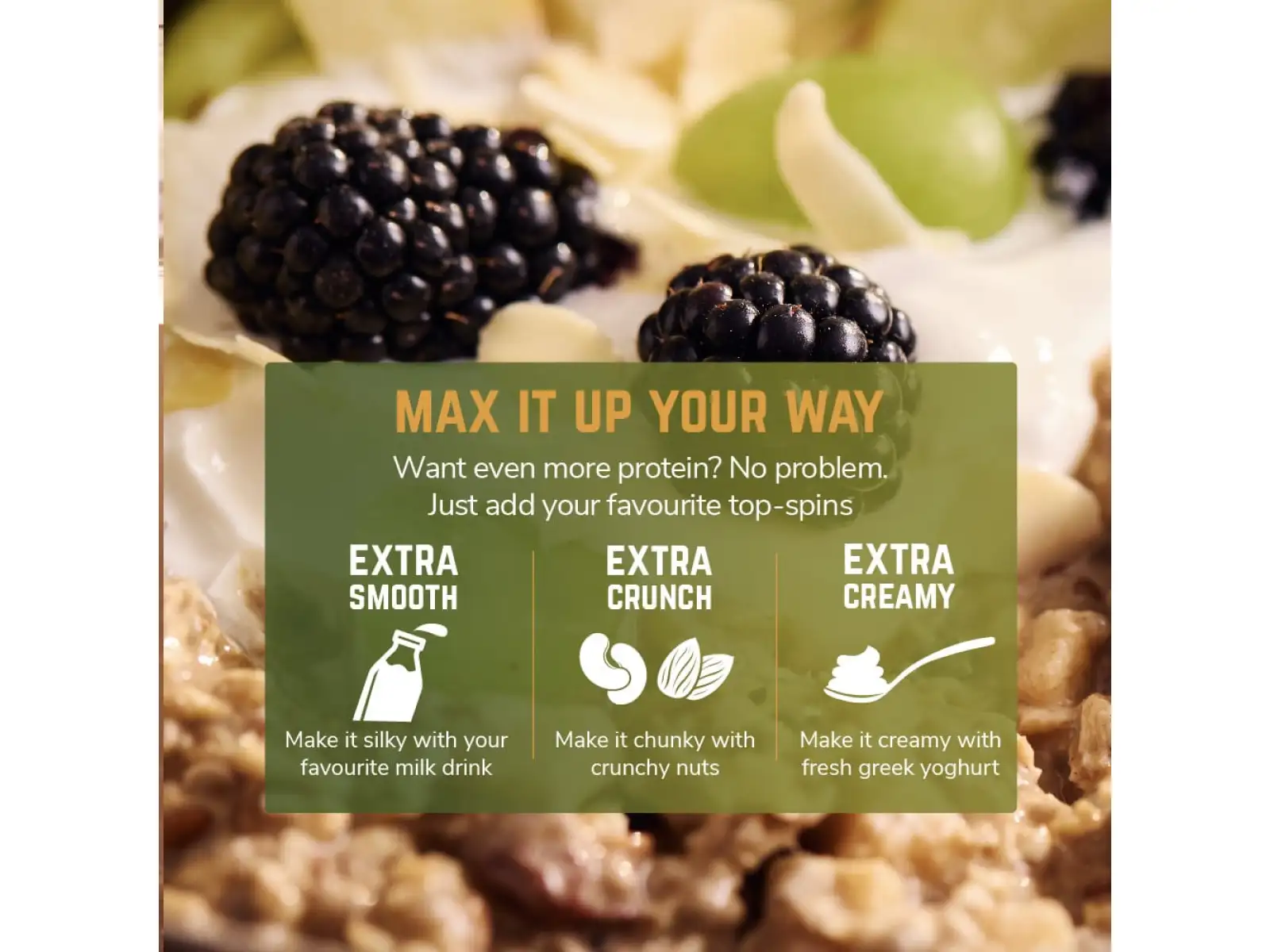 Veloforte Overnight Oats owsianka Apple & Cinnamon