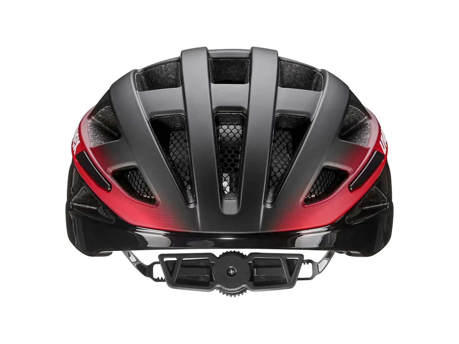 Uvex I-volute kask Black/Red Matt