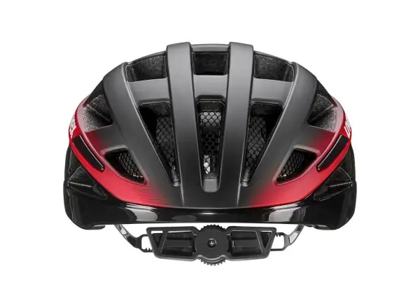 Uvex I-volute kask Black/Red Matt