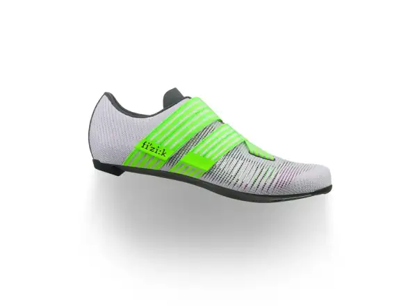 Fizik Vento Powerstrap Aeroweave szosowe buty kolarskie Light Violet/Neon Green