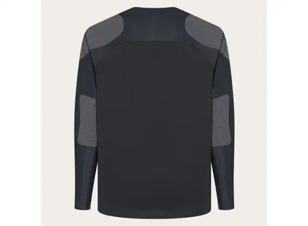 Oakley Seeker Edge męska luźna koszulka z długim rękawem Blackout