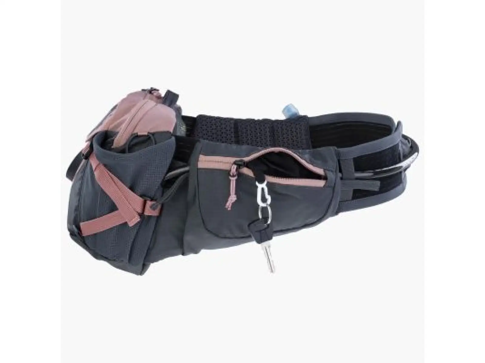 Evoc Hip Pack Pro 3 l nerka Dusty Pink/Carbon Grey + bukłak 1,5 l
