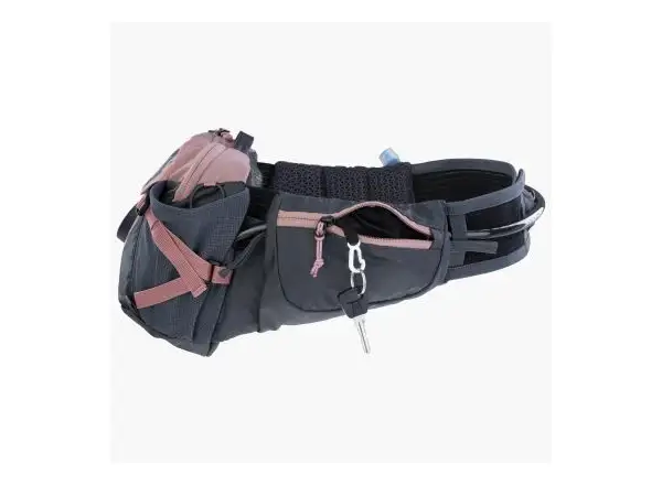 Evoc Hip Pack Pro 3 l nerka Dusty Pink/Carbon Grey + bukłak 1,5 l