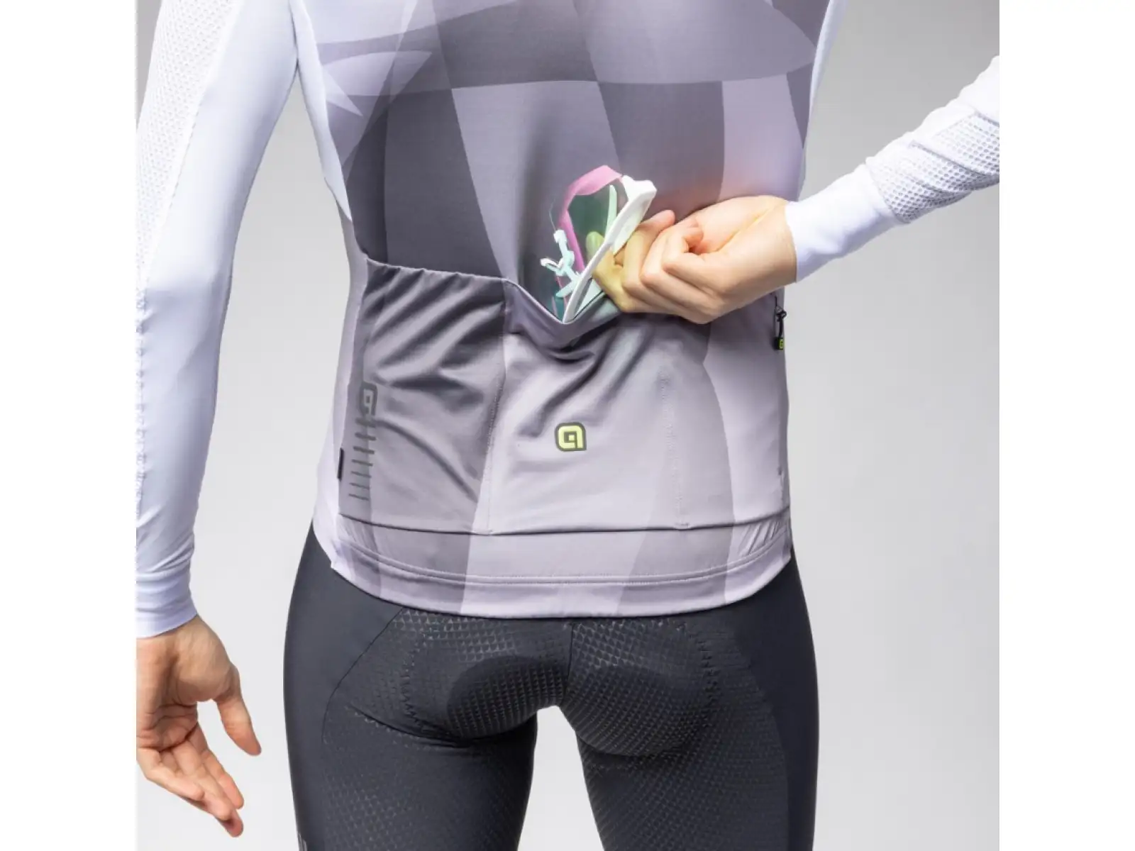 Alé R-EV1 Quick męski dres długi rękaw White