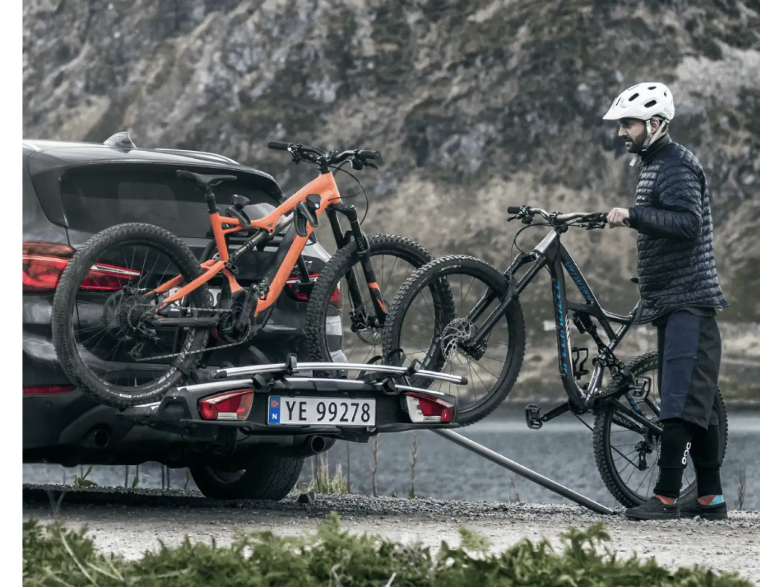Thule VeloSpace XT bagażnik na hak holowniczy na 2 rowery