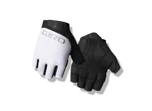 Giro Bravo II Gel rękawiczki rowerowe White