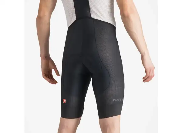 Castelli A/C męskie spodenki z wkładką i szelkami Black