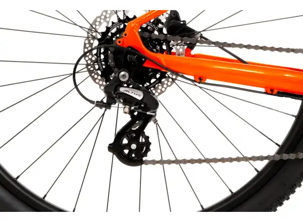 Rock Machine Blizz 10-29 gloss neon orange/dark red/black rower górski