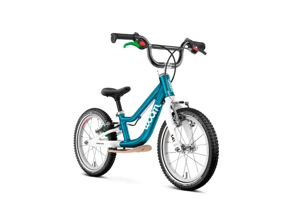 Woom GO 1 Plus rowerek biegowy dla dzieci 14" Metallic Blue