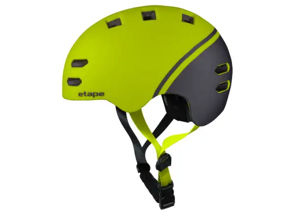 Etape Buddy kask dziecięcy lime/antracyt