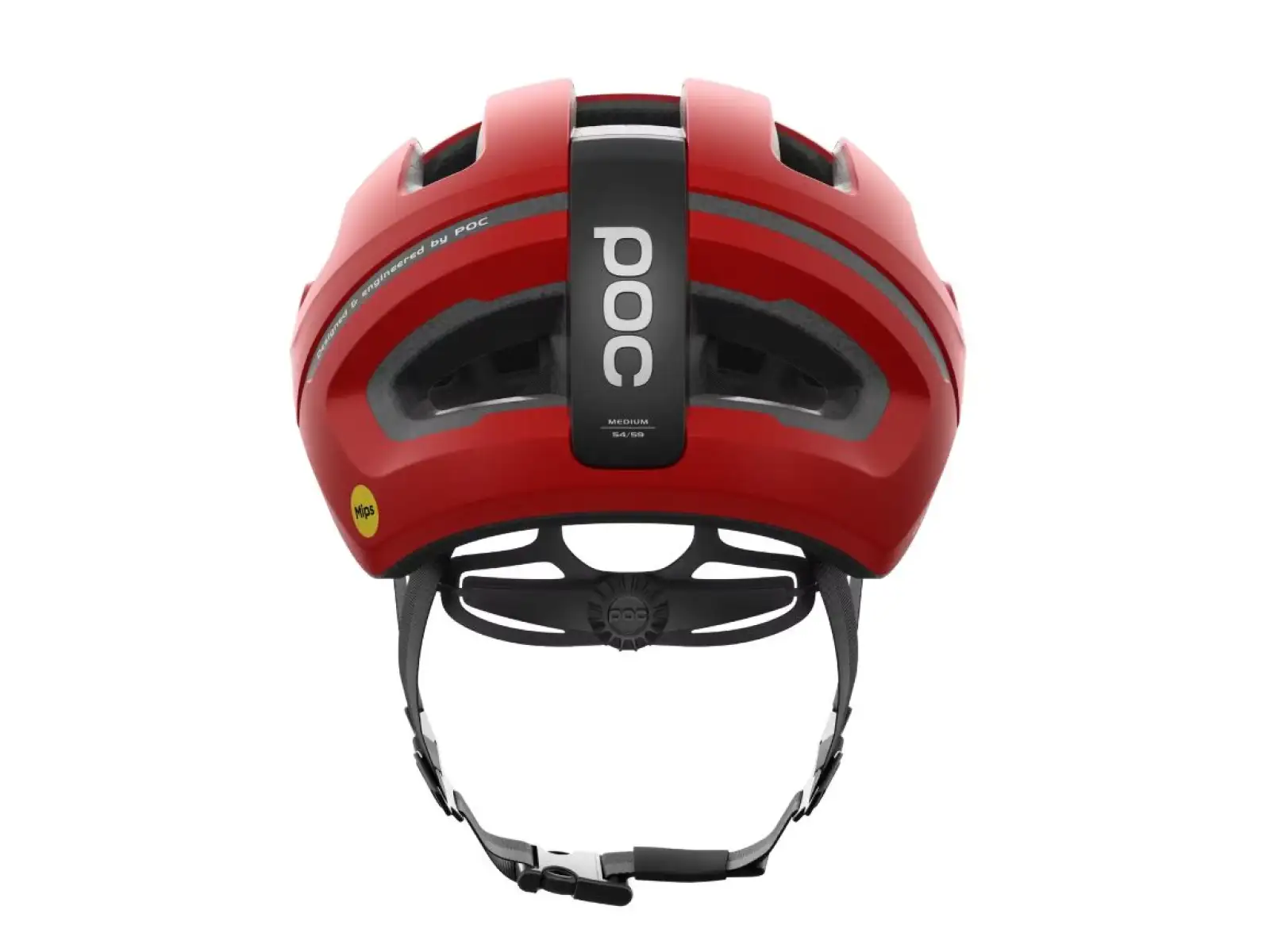 POC Omne Air MIPS kask Prismane Red Matt