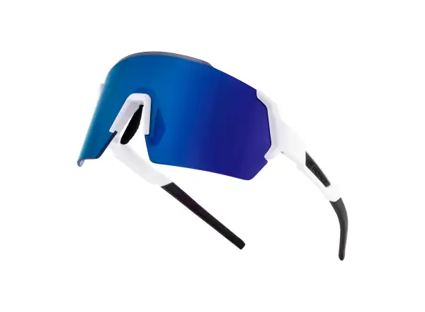 Force Electra okulary biała/niebieskie revo szkło