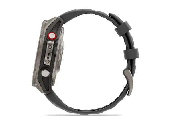 Garmin fenix 8 Pro 47 mm AMOLED Sapphire inteligentny zegarek Titanium Graphite/Black