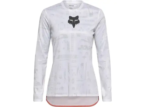 Fox Ranger Lunar SE damska koszulka z dlugim rekawem White