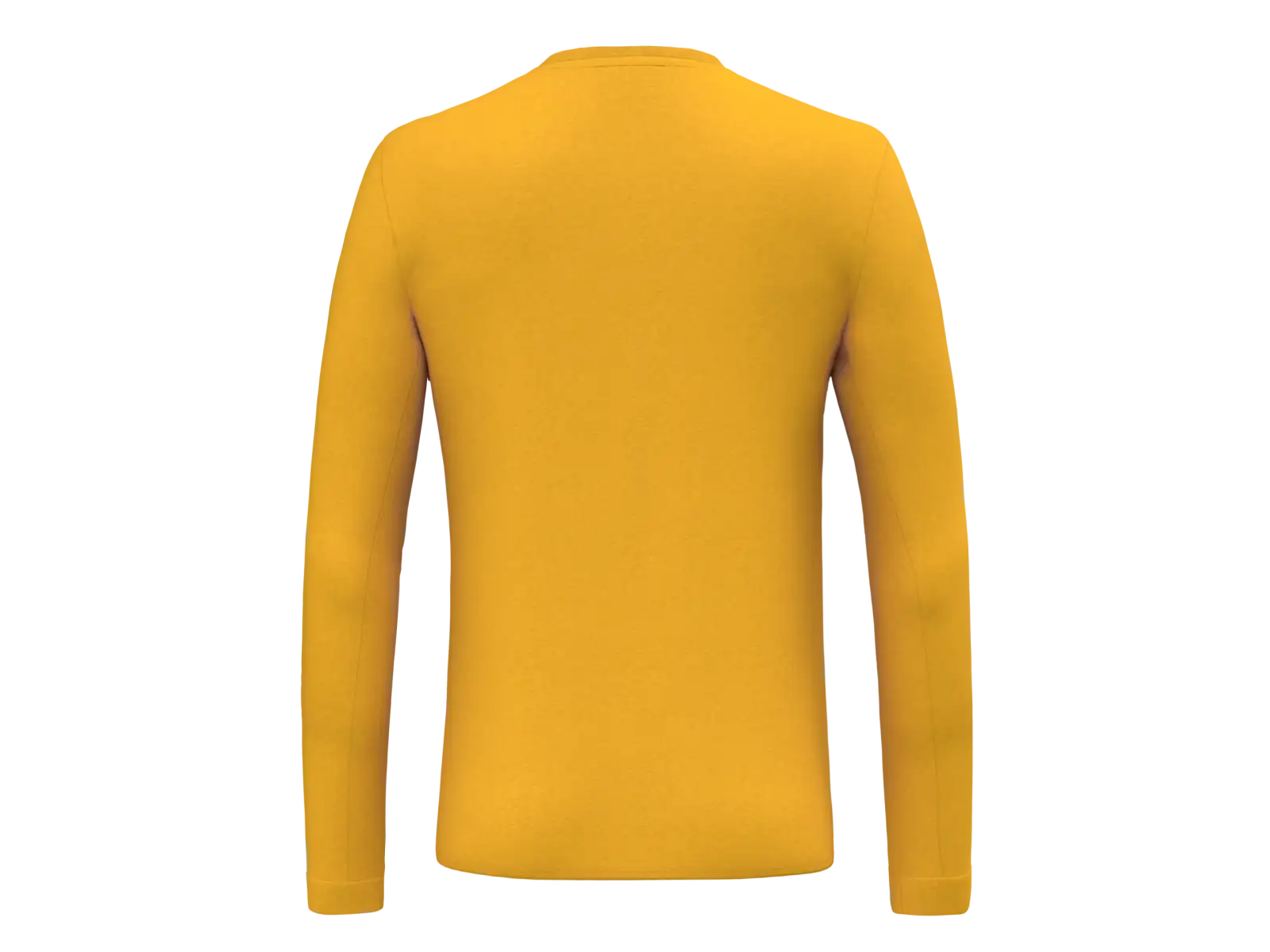 Salewa Solidlogo Dry męska koszulka długi rękaw Gold