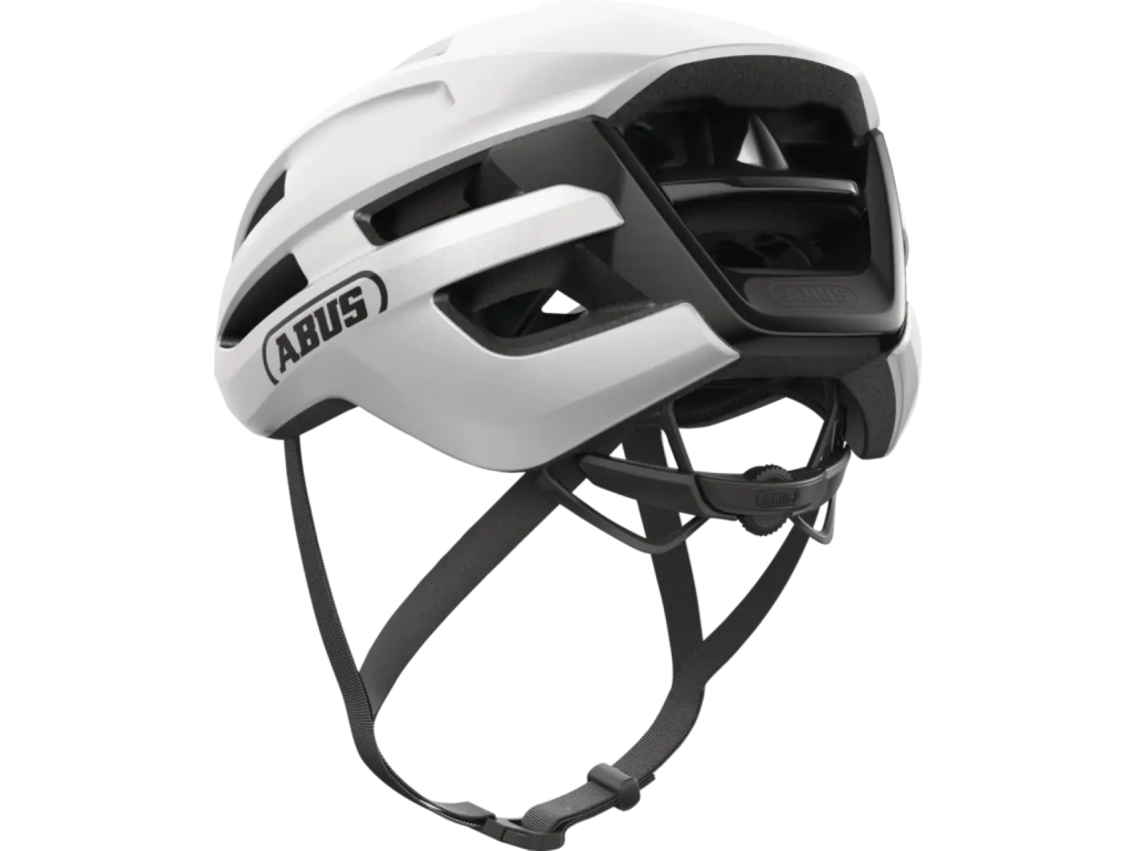 Abus PowerDome kask Gleam Silver