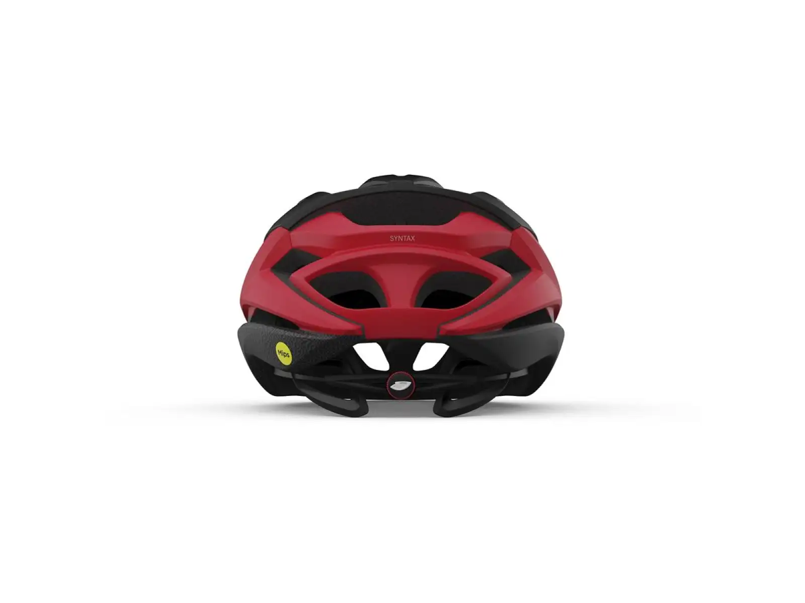 Giro Syntax MIPS szosowy kask mat black/bright red