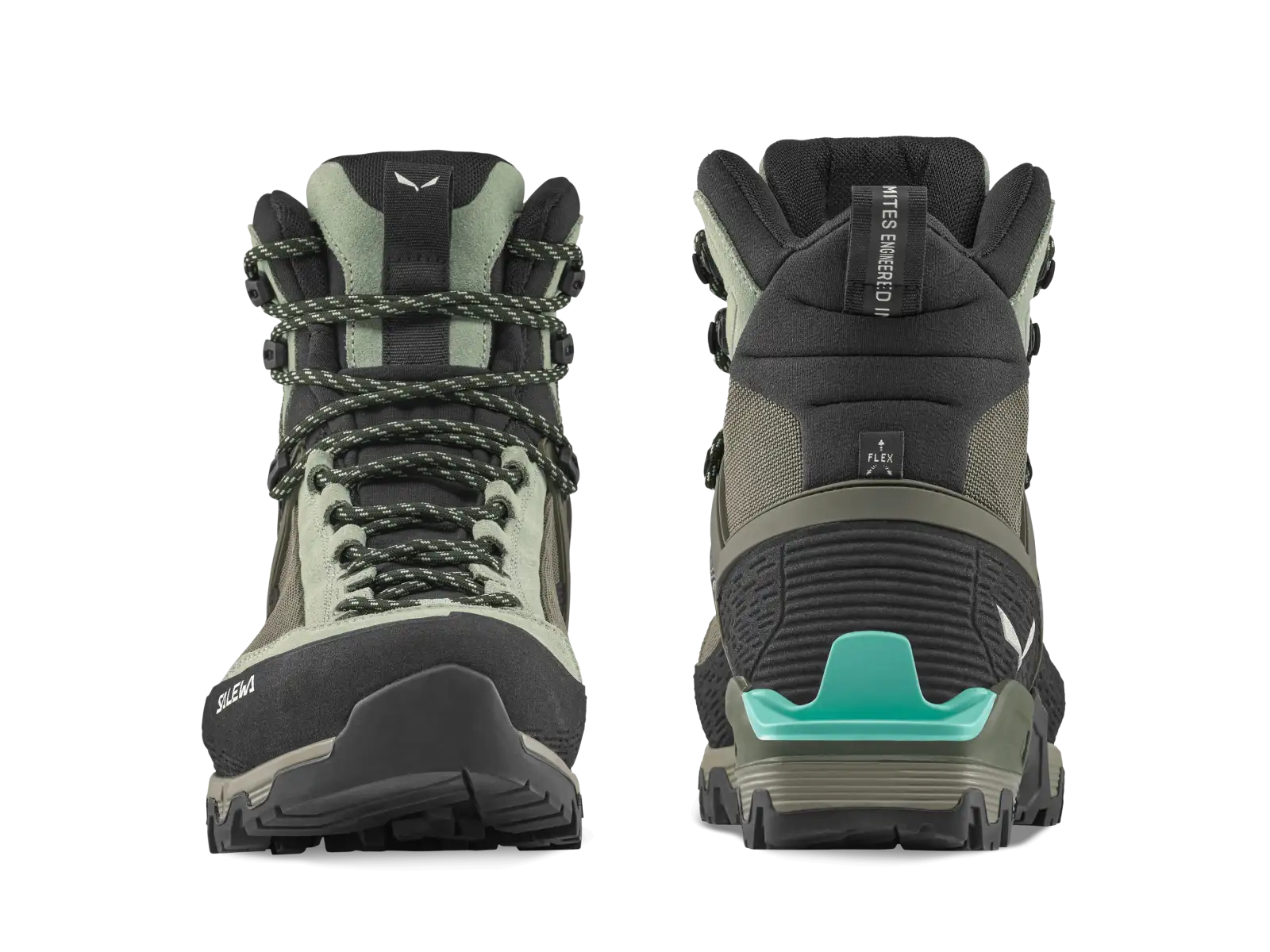 Salewa Mountain Trainer 3 Tech Mid GTX damskie buty turystyczne Shadow/Faded Green