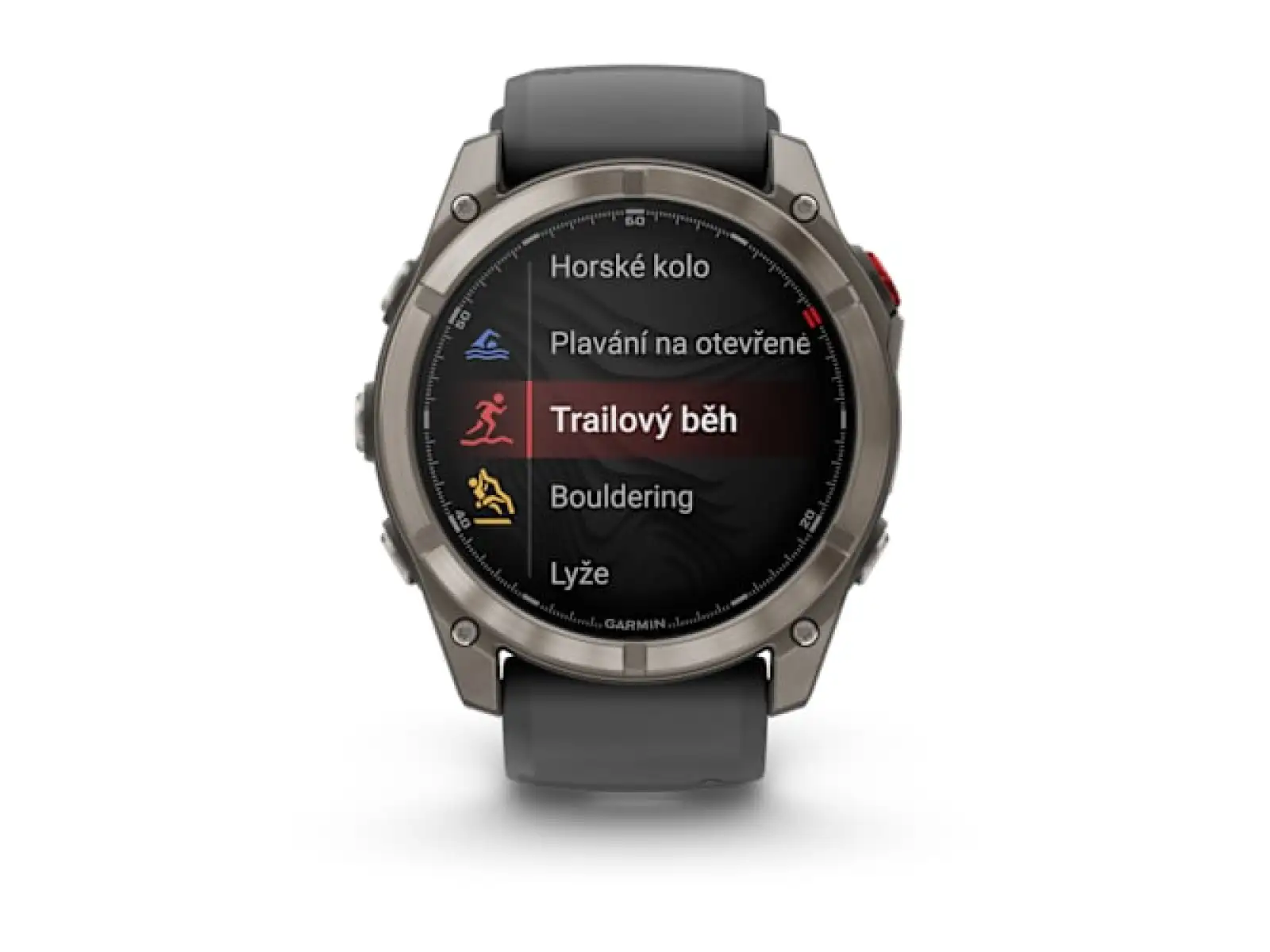 Garmin fenix 8 Pro 51 mm AMOLED Sapphire inteligentny zegarek Titanium Graphite/Black