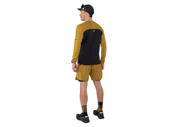 Dynafit Alpine Pro męska koszulka z długim rękawem Black Out/Tobacco