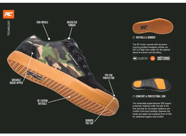 Ride Concepts Vice Men męskie buty Olive