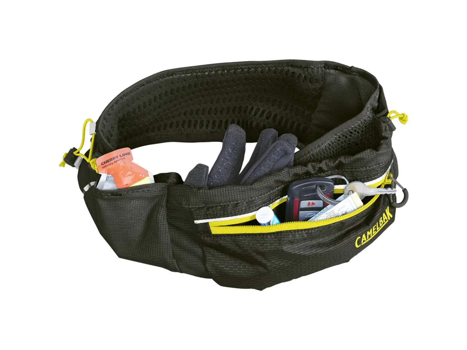 Camelbak Ultra Belt 3 l pas biegowy 0,5 l bukłak na wodę Black/Safety Yellow