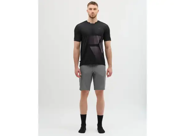 Silvini Gallo męska luźna koszulka z krótkim rękawem Black/Grey