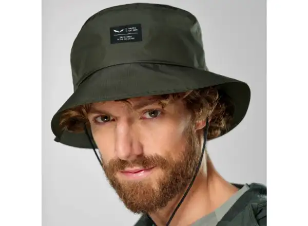 Salewa Puez PTX Rain kapelusz Dark Olive