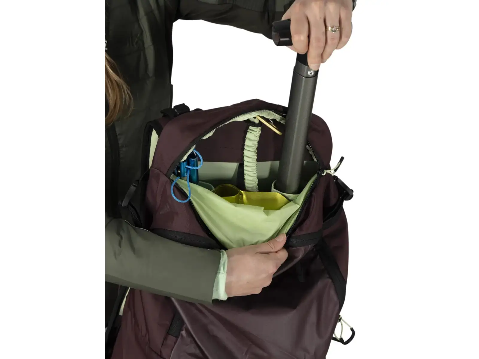 Osprey Firn 18 l plecak Elderberry Purple/Peppermint Green