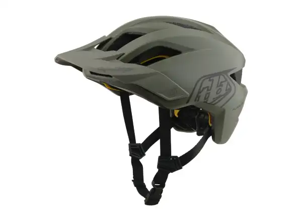 Troy Lee Designs Youth Flowline MIPS kask dziecięcy Point Army/Phantom