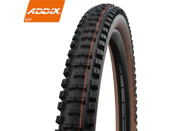 Schwalbe Big Betty Addix Soft Super Trail 29x2,40" TLE E-50 MTB opona kevlar czarny/brązowy