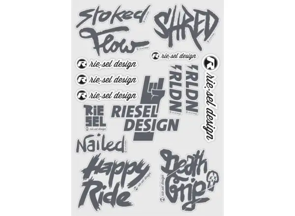 Rie:sel Design naklejki mono:chrome