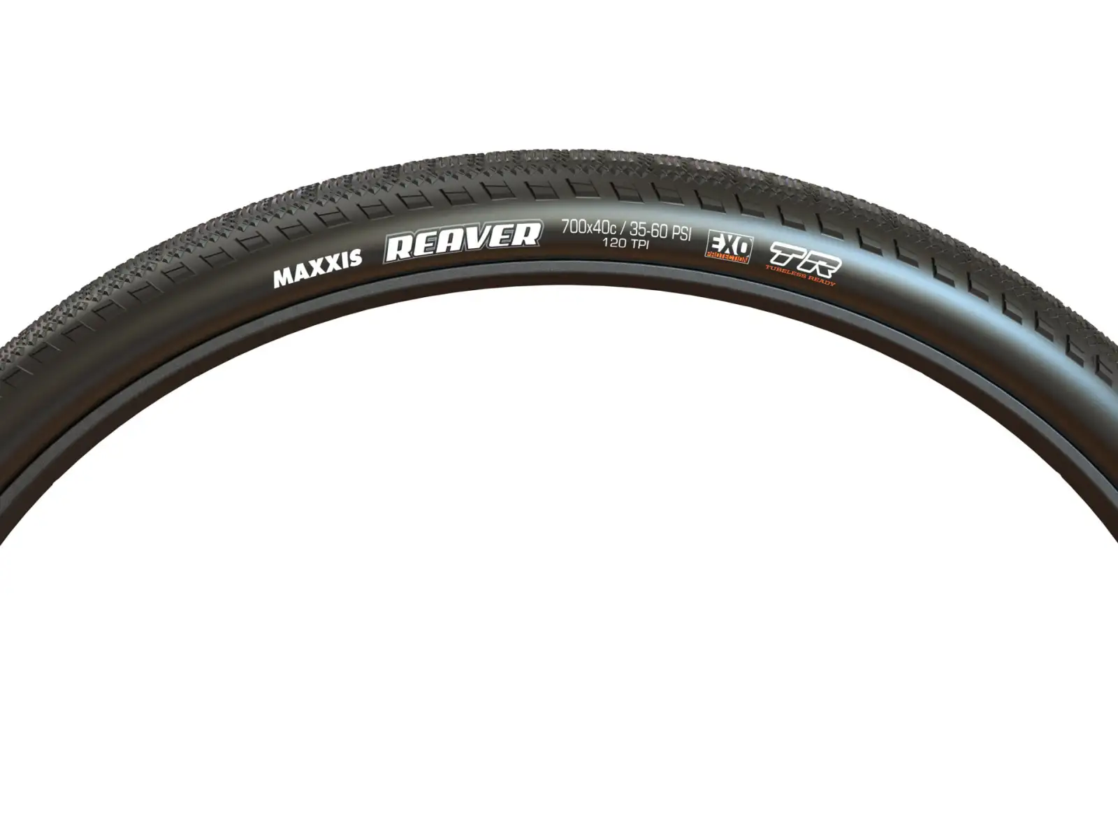 Maxxis Reaver 700x40C EXO TR gravel opona kevlar Black