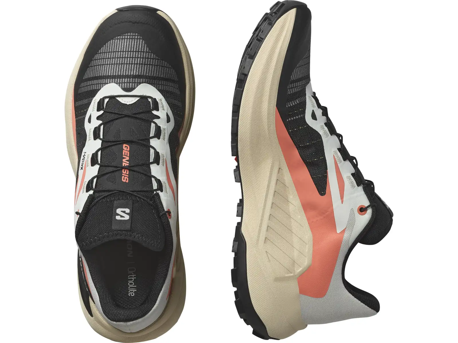 Salomon Genesis damskie buty do biegania Fusion Coral/Tender Peach/Black