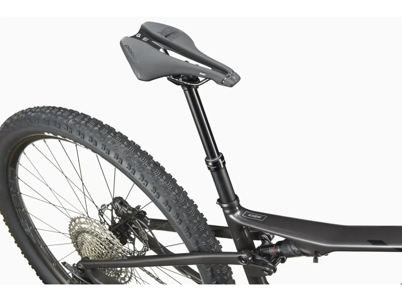 Cannondale Scalpel 4 rower górski Smoke Black