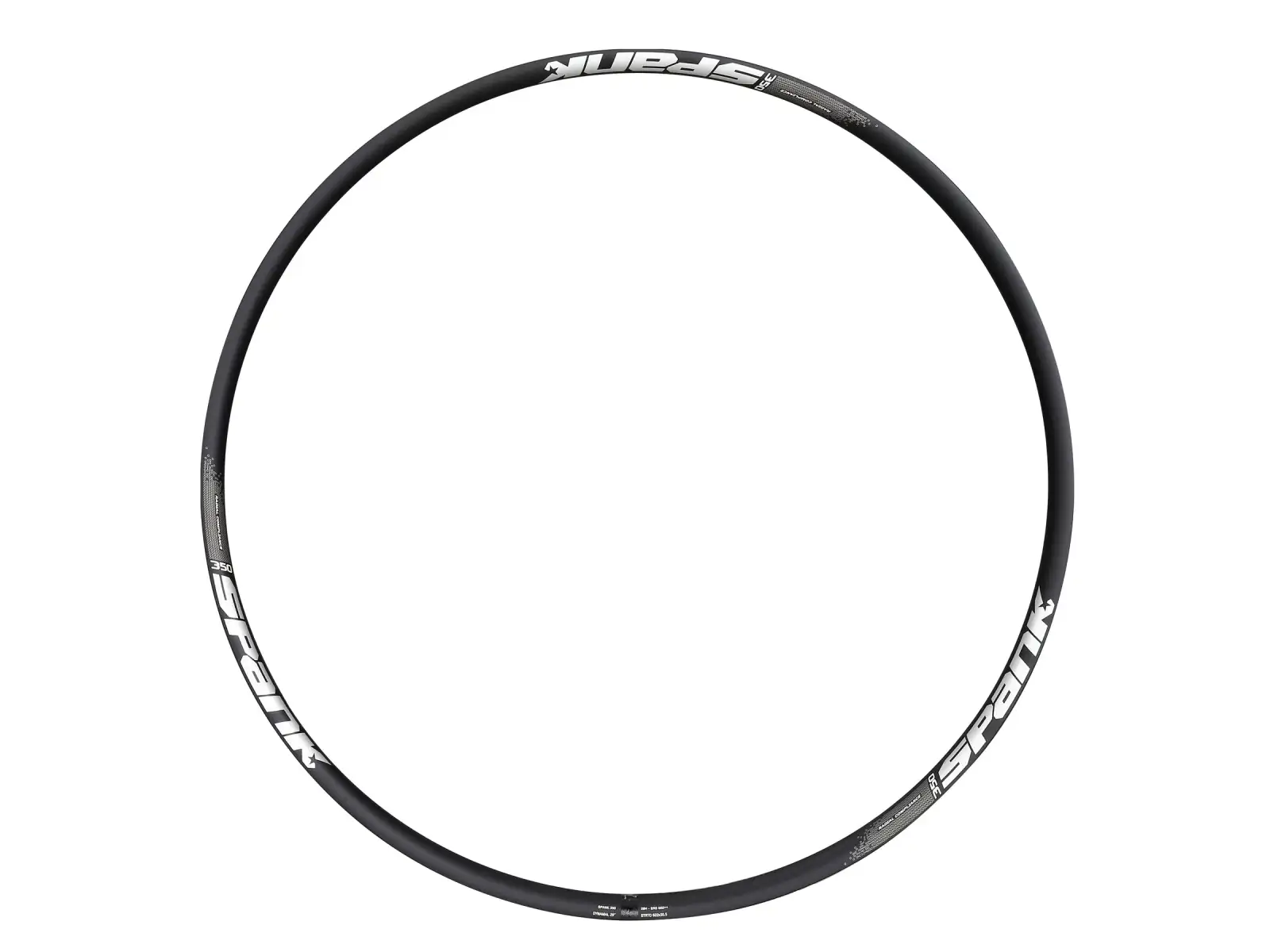 Spank 350 29" MTB obręcz 32 otworów black