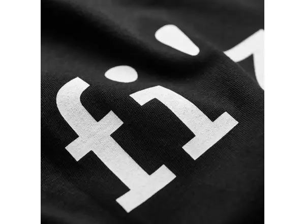 Fizik Logo koszulka z krótkim rękawem Black