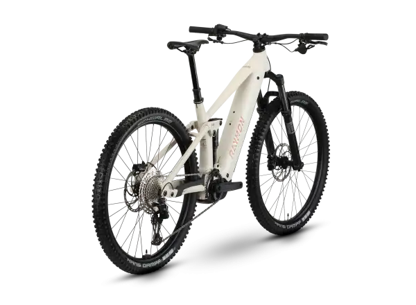 Raymon Korak Pro pepperwhite/copper rower elektryczny w pełni amortyzowany
