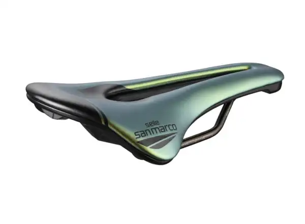 Selle San Marco Shortfit 2.0 Open-Fit Racing Narrow siodło Iridescent Gold