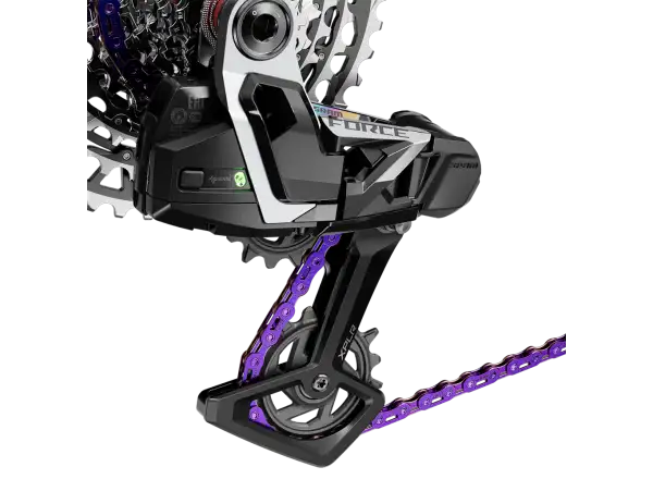 Sram Force E1 Flattop łańcuch Purple 126 ogniw