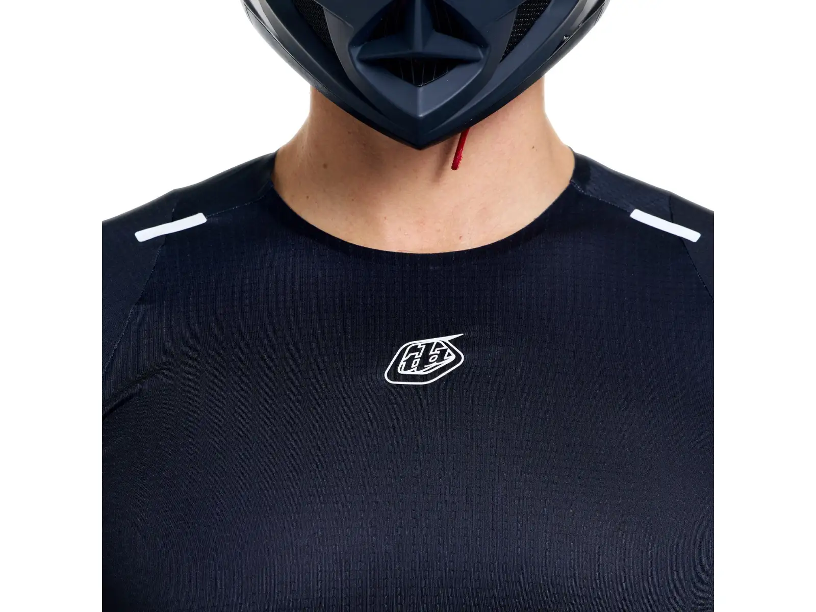 Troy Lee Designs Sprint Ultra męska koszulka z długim rękawem Mono Black