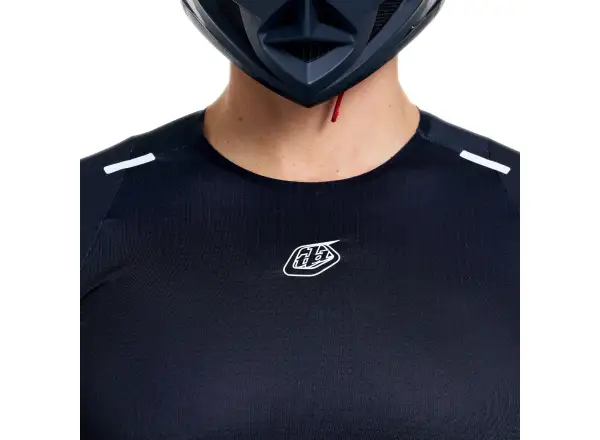 Troy Lee Designs Sprint Ultra męska koszulka z długim rękawem Mono Black