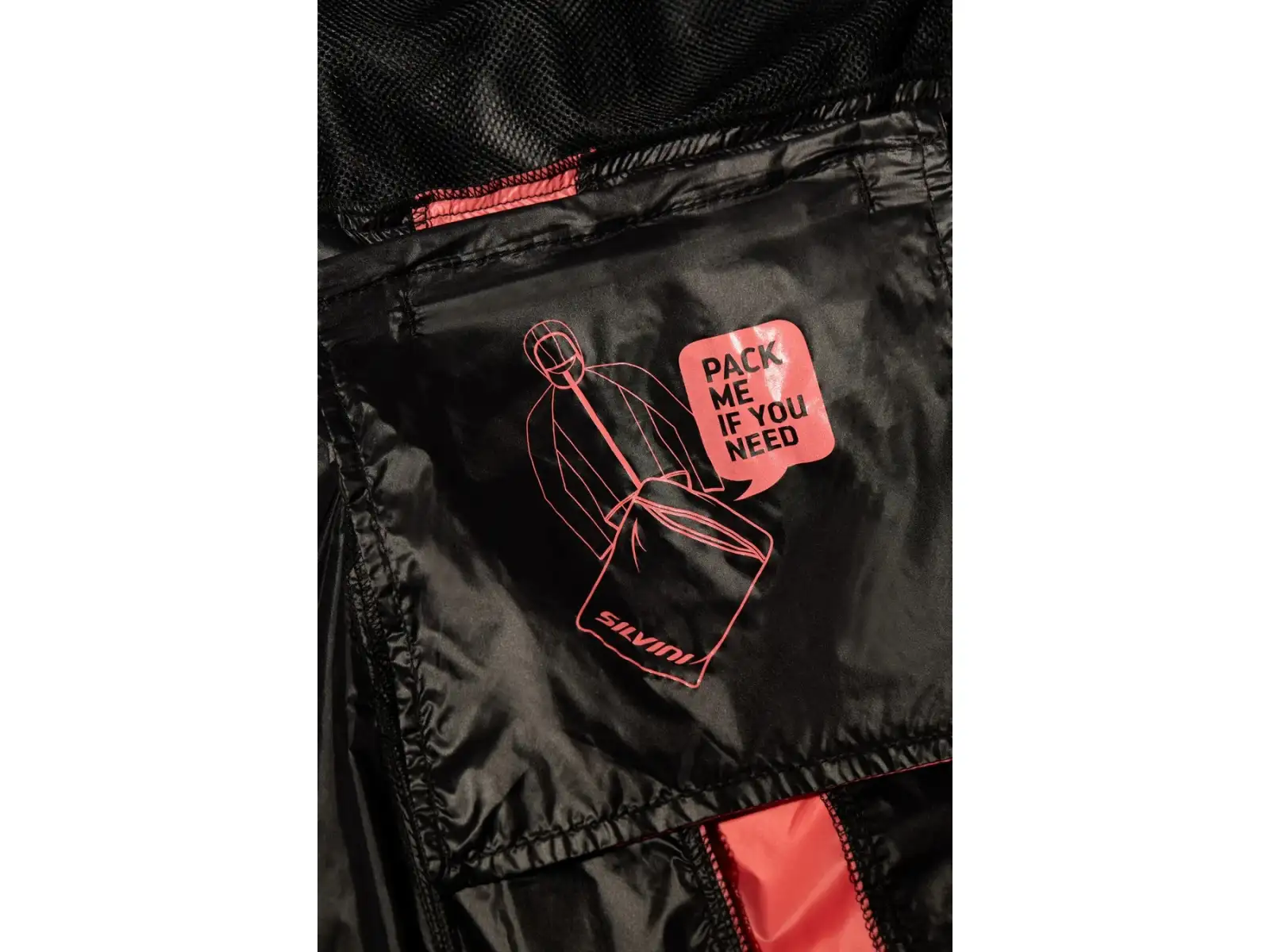 Silvini Gela damska kurtka Black/Coral