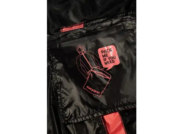 Silvini Gela damska kurtka Black/Coral