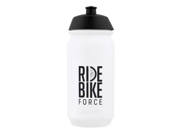 Force Ride Bike bidon rowerowy 500 ml przezroczysty/czarny